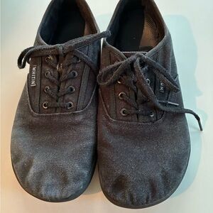 Whitin Brand Black Casual Zero Drop Wide Toe Box Men's Shoes